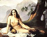 Francesco Hayez The Penitent Magdalene painting